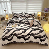 Taooba-Zebra Art Print Bedding Set