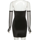 Taooba Zeta Backless Mini Dress